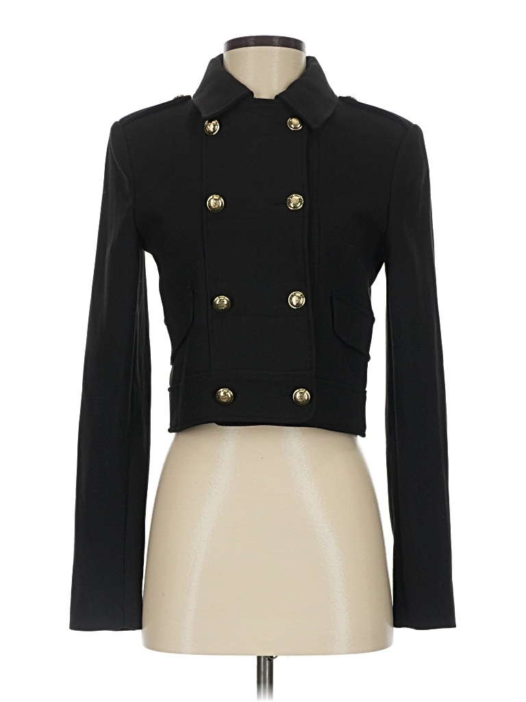 Pre-owned Zara Jacket In Black