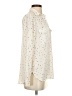 Ann Taylor Polka Dots Ivory Long Sleeve Blouse Size XS - photo 4