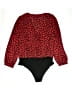 City Chic 100% Polyester Red Bodysuit Size 18 (M) - photo 2