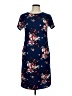 Nine Britton Floral Blue Casual Dress Size M - photo 1
