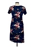 Nine Britton Floral Blue Casual Dress Size M - photo 2