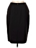 Dana Buchman Solid Black Wool Skirt Size 10 - photo 2