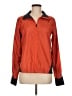 Assorted Brands 100% Polyester Color Block Orange Track Jacket Size M - photo 1