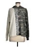 12pm by Mon Ami Camo Silver Green Pullover Hoodie Size M - photo 1