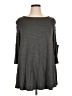 emerald Gray 3/4 Sleeve Top Size 1X - photo 1