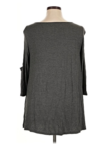 emerald 3/4 Sleeve Top (view 2)