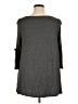 emerald Gray 3/4 Sleeve Top Size 1X - photo 2