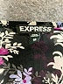 Express 100% Polyester Black 3/4 Sleeve Blouse Size XS - photo 7