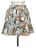 Shein Tropical Teal Casual Skirt Size 6 - photo 1