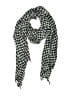 Unbranded Houndstooth Green Blue Scarf One size - photo 1