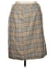 Chadwicks Plaid Gray Wool Skirt Size 14 - photo 1