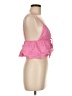Shein Pink Sleeveless Blouse Size 6 - photo 4