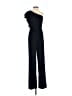 Aidan Mattox 100% Polyester Solid Black Jumpsuit Size 0 - photo 1