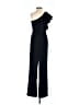 Aidan Mattox 100% Polyester Solid Black Jumpsuit Size 0 - photo 2