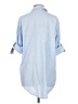 Zara Blue 3/4 Sleeve Button-Down Shirt Size XS - photo 2