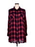 Hayden 100% Rayon Plaid Red Long Sleeve Button-Down Shirt Size 2X - photo 1