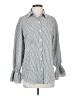 Unbranded Houndstooth Gray Long Sleeve Blouse Size S - photo 1