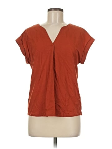 Bobeau Short Sleeve Blouse (view 1)