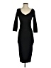 Unbranded Solid Black Cocktail Dress Size S - photo 1