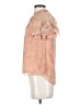 Jonathan Simkhai 100% Silk Orange Short Sleeve Silk Top Size XS - photo 5