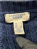 Lands' End Canvas Blue Pullover Sweater Size L - photo 7