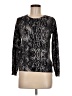 Daniel Rainn Metallic Black Pullover Sweater Size 8 - photo 1