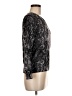 Daniel Rainn Metallic Black Pullover Sweater Size 8 - photo 4