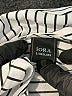 Iora Stripes White 3/4 Sleeve Blouse Size S - photo 7