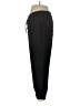 Ann Taylor 100% Polyester Solid Black Track Pants Size L - photo 5