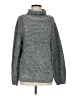 Universal Thread Tweed Gray Turtleneck Sweater Size XS - photo 1