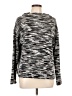 Rafaella 100% Polyester Tweed Gray Pullover Sweater Size L - photo 1