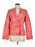 Sigrid Olsen 100% Silk Paisley Pink Silk Blazer Size M - photo 1