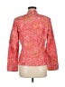 Sigrid Olsen 100% Silk Paisley Pink Silk Blazer Size M - photo 2