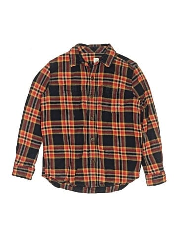 Gap Kids Long Sleeve Button-Down Shirt (view 1)