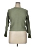 Pink Rose Green Pullover Sweater Size XL - photo 1