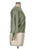 Pink Rose Green Pullover Sweater Size XL - photo 4