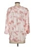 Everly 100% Lyocell Tie-dye Pink 3/4 Sleeve Blouse Size S - photo 2