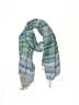 Unbranded Chevron-herringbone Blue Scarf One size - photo 1