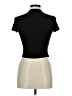 Shein Black Short Sleeve Turtleneck Size 6 - photo 2