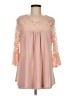 Lovely Melody Pink 3/4 Sleeve Blouse Size M - photo 1