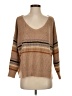 Assorted Brands Stripes Tan Pullover Sweater Size S - photo 1