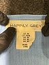 Happily Grey 100% Polyester Blue Long Sleeve Top Size M - photo 7