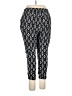 Forever 21 Plus 100% Rayon Print Black Leggings Size 1X - photo 2