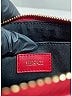 Versace 100% Lambskin Red Leather Satchel One size - photo 9