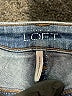 Ann Taylor LOFT Stripes Blue Jeans Size 7 (estimated, petite) - photo 4
