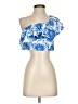 Shein 100% Polyester Blue Tank Top Size 4 - photo 1