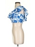 Shein 100% Polyester Blue Tank Top Size 4 - photo 5