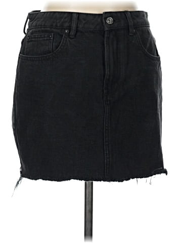 Zara TRF Denim Skirt (view 1)