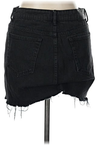Zara TRF Denim Skirt (view 2)