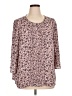 Cupshe 100% Polyester Animal Print Pink 3/4 Sleeve Blouse Size XL (estimated) - photo 1
